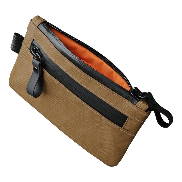 ALPAKA Zip Pouch X-Pac | Geldbörse Herren mit RFID-Schutz | Geld- & Kartenetui Braun, Braun