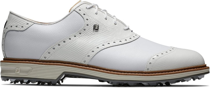 FootJoy Herren Premiere Serie Wilcox Golfschuh 39.5 EU Weiss Weiss Hellgrau, 39.5 EU Weiß Wei&#