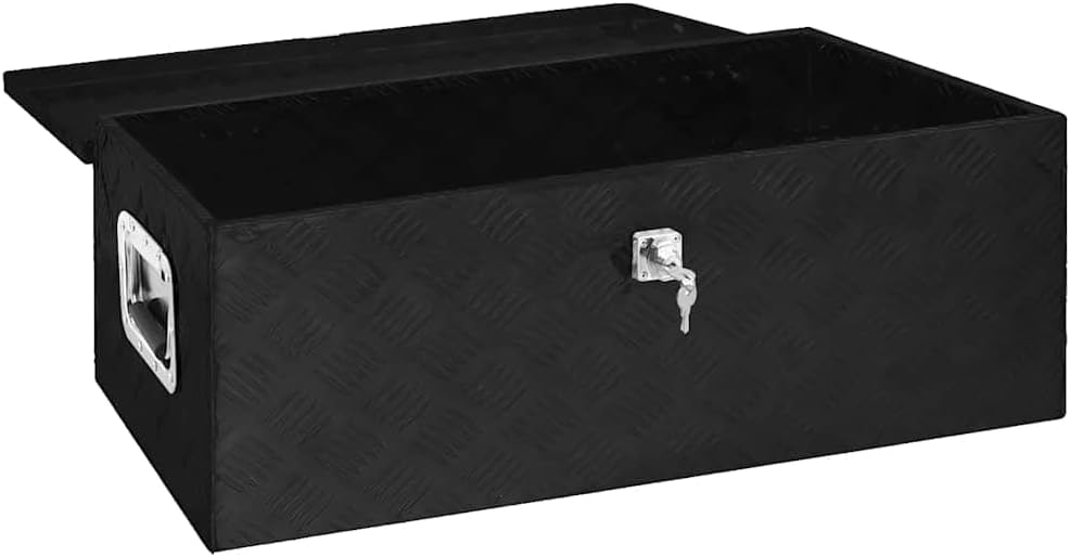 vidaXL Aufbewahrungsbox Aluminiumkoffer Aluminiumbox Lagerbox Lagerkiste Transportkoffer Transportki