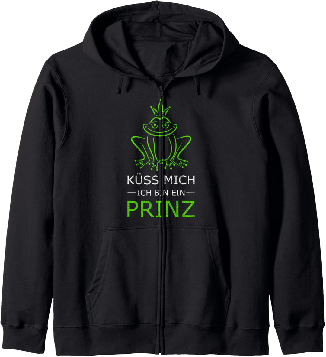 Frosch - Küss mich, ich bin ein Prinz - Lustiges Märchen Kapuzenjacke