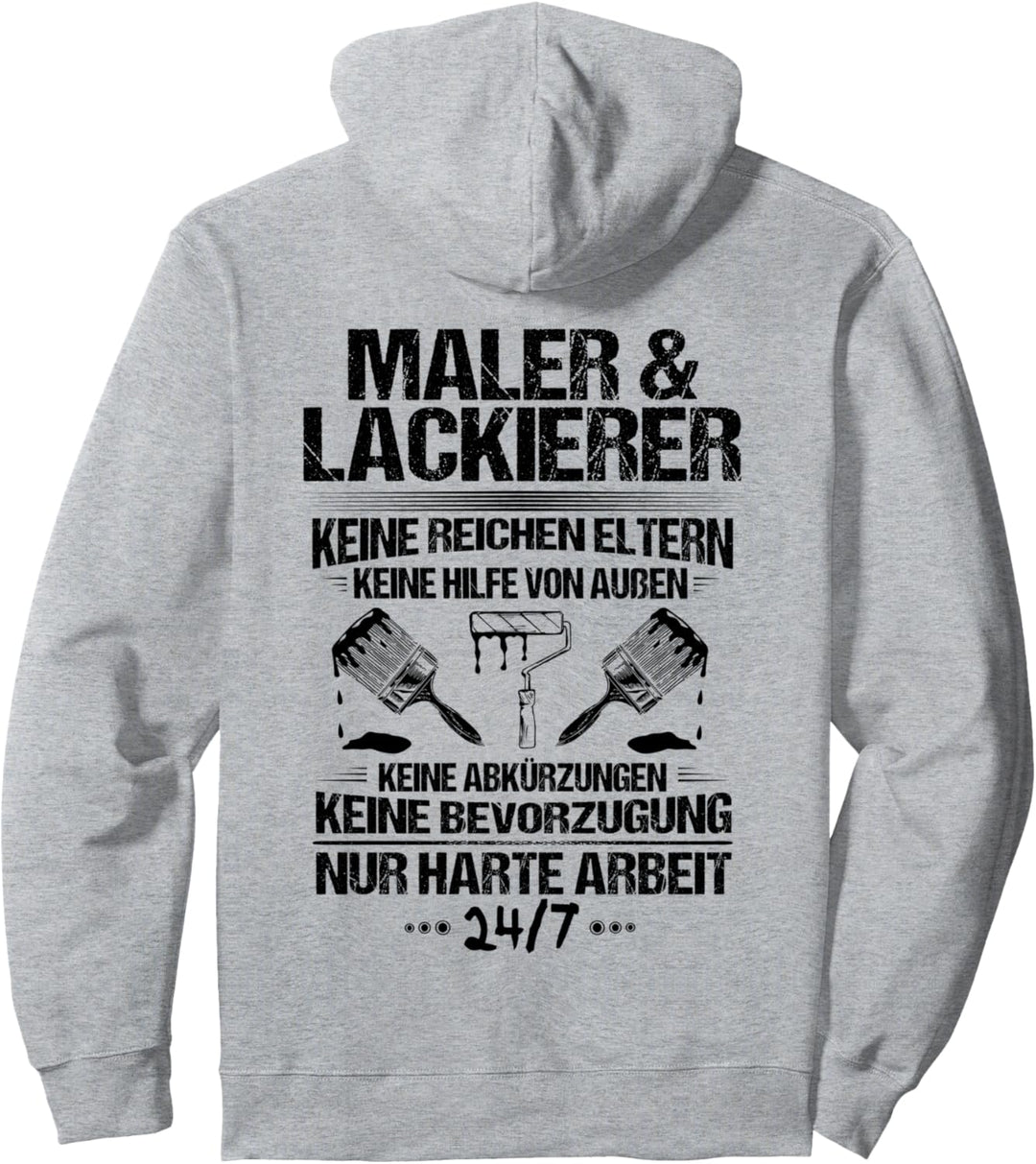 Harte Arbeit Maler und Lackierer Pullover Hoodie