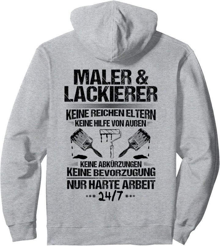 Harte Arbeit Maler und Lackierer Pullover Hoodie