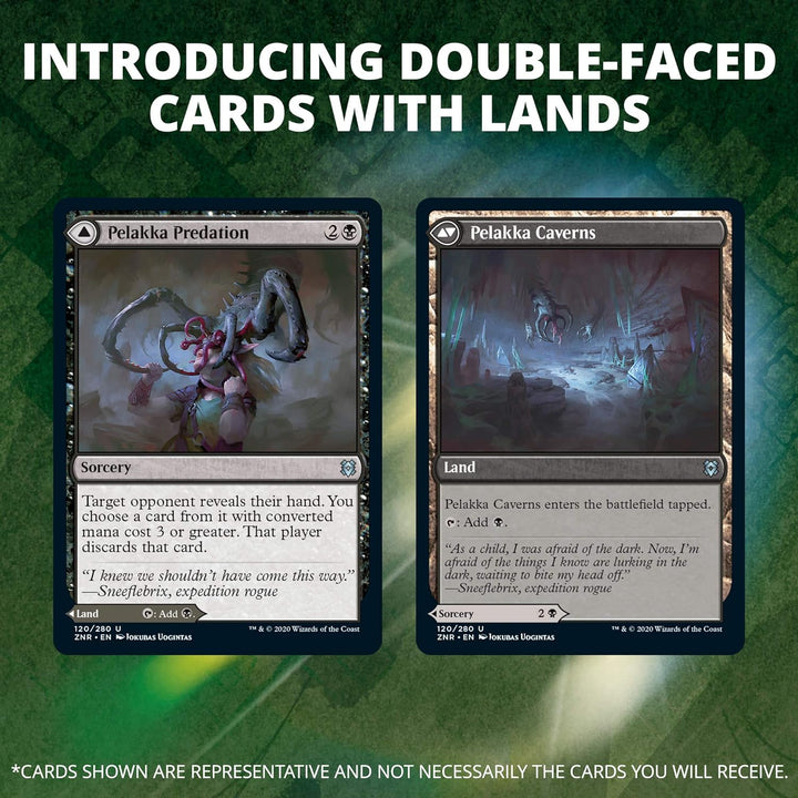 Magic The Gathering MTG - Zendikar Rising Draft Booster Display (36 Packs) - EN