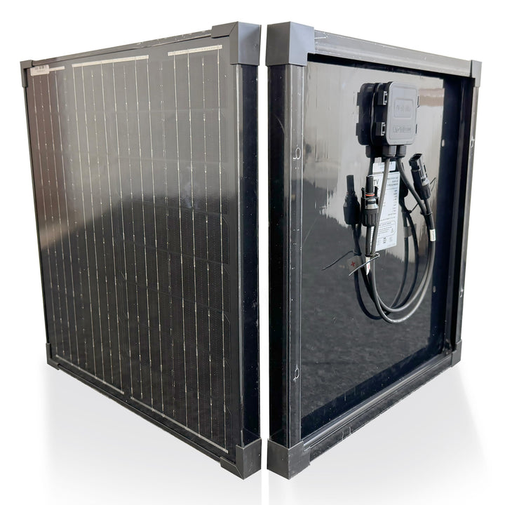30W Solar Panel for Caravan & Campervan– Monocrystalline 18V Battery Charger for Camping, Sheds, Hom