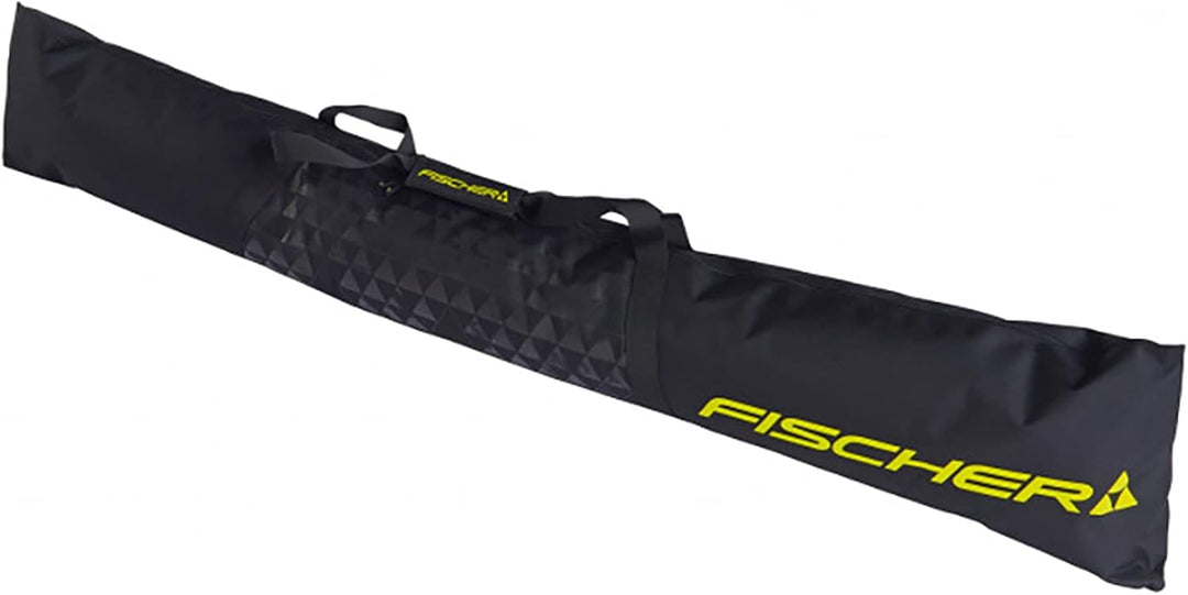 Fischer Erwachsene (Unisex) ECO Alpine Skitasche, schwarz-gelb, 175cm