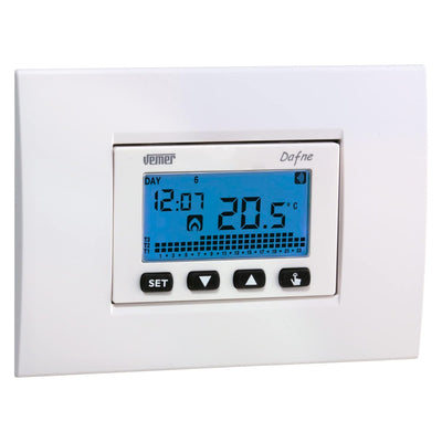 VEMER Ve792200 Dafne WiFi Thermostat, 230 V, Steuerung mit Smartphone über APP verfügbar auf iOS und