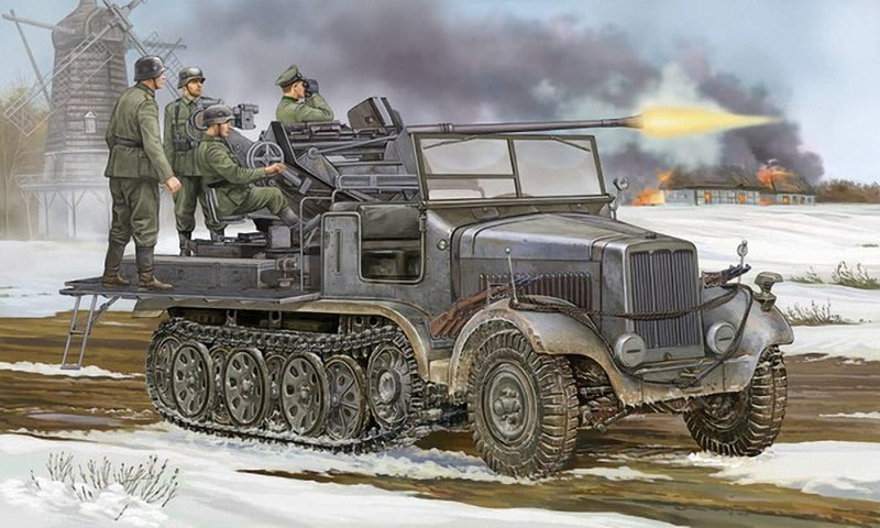 Trumpeter 05532 Modellbausatz Ger. Sd.Kfz.6/2 3,7cm Flak 37 auf Selbst