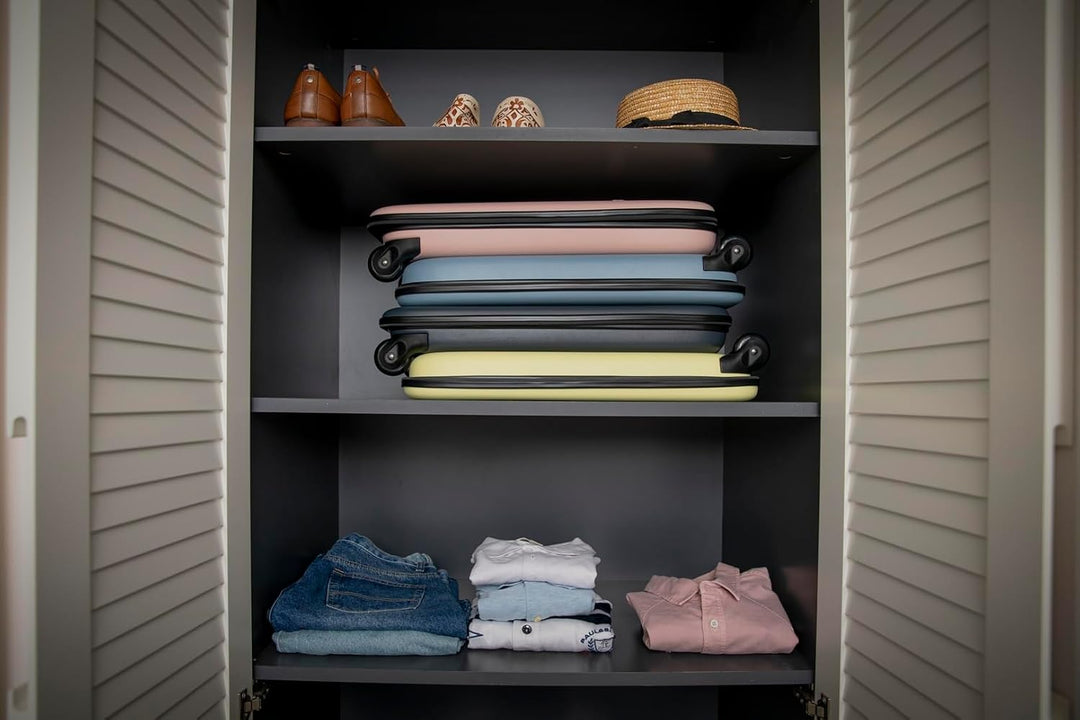 Rollink Vega II Reisekoffer, Trolley - Das Original mit innovativer Falttechnologie (Patent Pending)