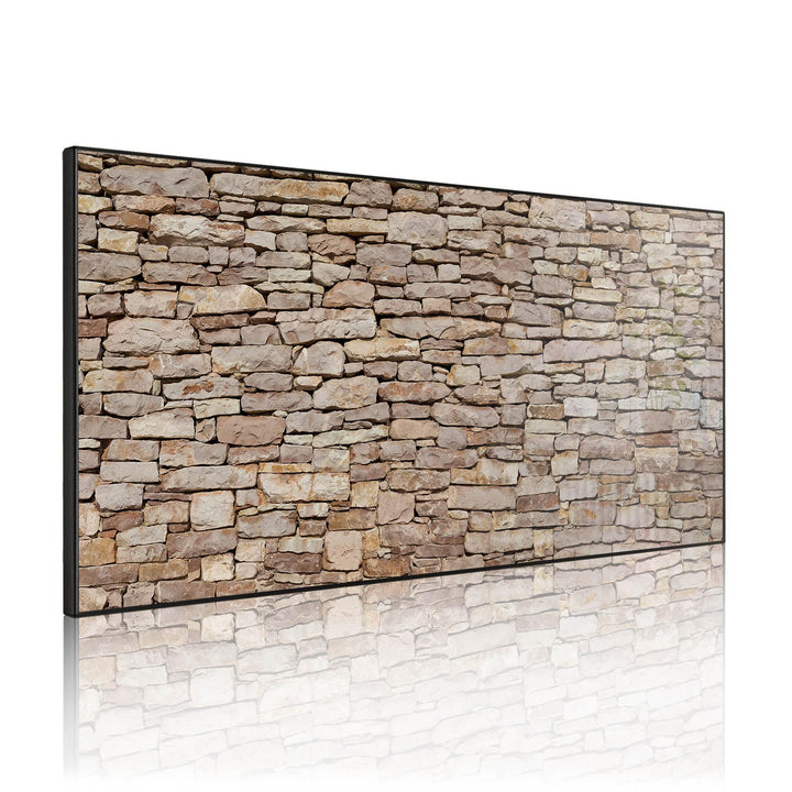 banjado Magnettafel schwarz 78 x 37cm / Magnetwand Metall/Magnetpinnwand als Memoboard/Pinnwand Magn
