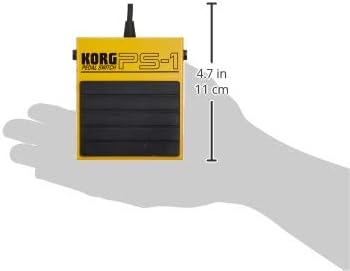 Korg PS-1-Pedalschalter Schwarz Metal, Metal