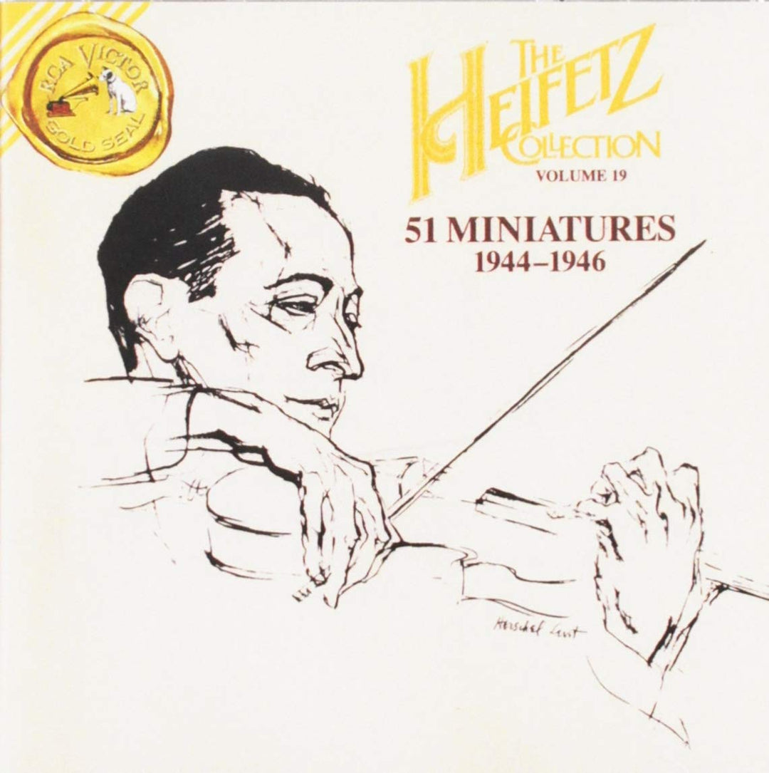The Heifetz Collection Vol. 19: 51 Miniatures 1944-1946, Audio-CD