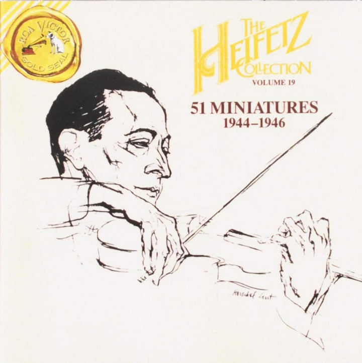 The Heifetz Collection Vol. 19: 51 Miniatures 1944-1946, Audio-CD