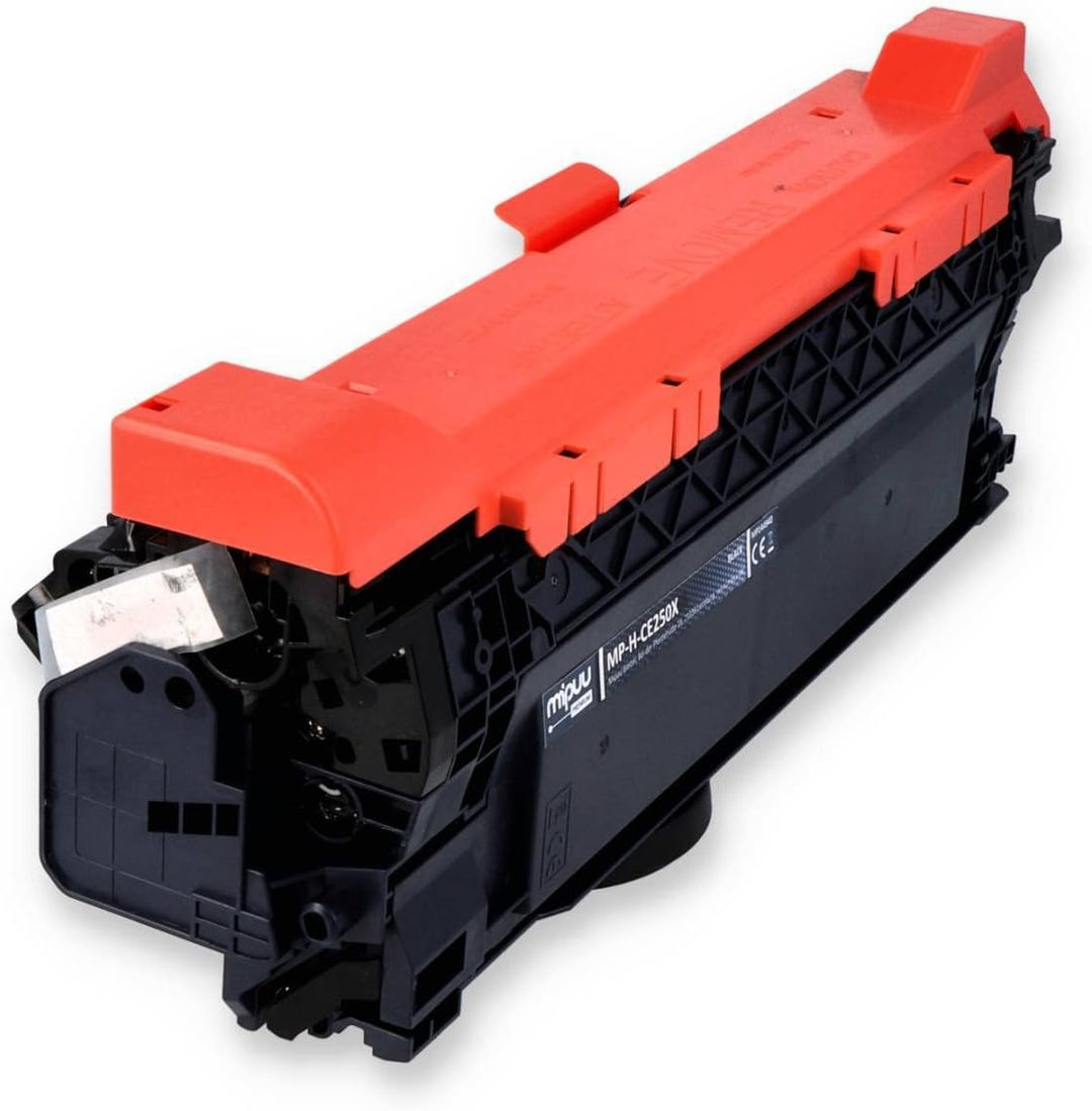 Mipuu Toner kompatibel für HP CE250X 504X Schwarz für HP Color Laserjet CM3525 CM3525DN CM3525N CM35