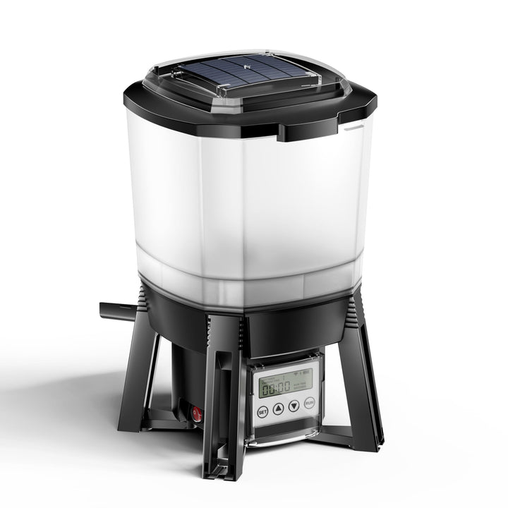 CFF-206 Fischfutterautomat Solar programmierbar 1-6 Fütterungen pro Tag