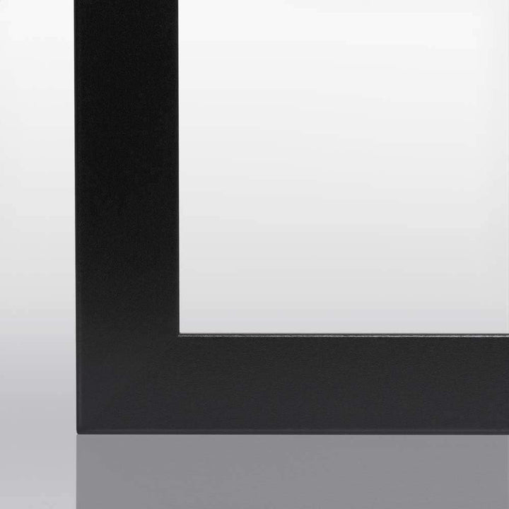 Bilderrahmen Trikotrahmen stabil RahmBig Schwarz 50 X 70 cm Rahmen für Trikots, Sport Shirts + Passe