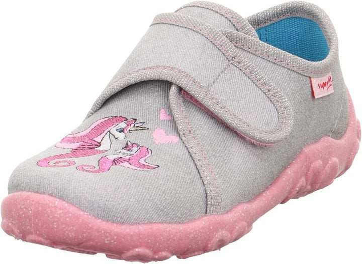 Superfit Mädchen Bonny Hausschuhe 23 EU Grau 2010, 23 EU Grau 2010