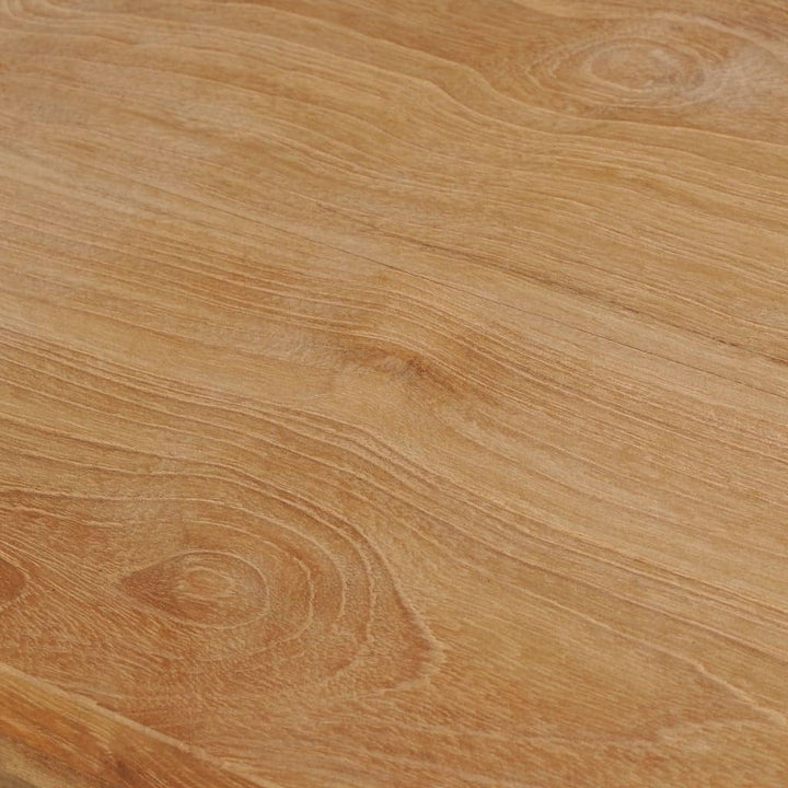 vidaXL Teak Massiv Flurbank 90x30x40 cm Sitzbank Holzbank TV Schrank Lowboard