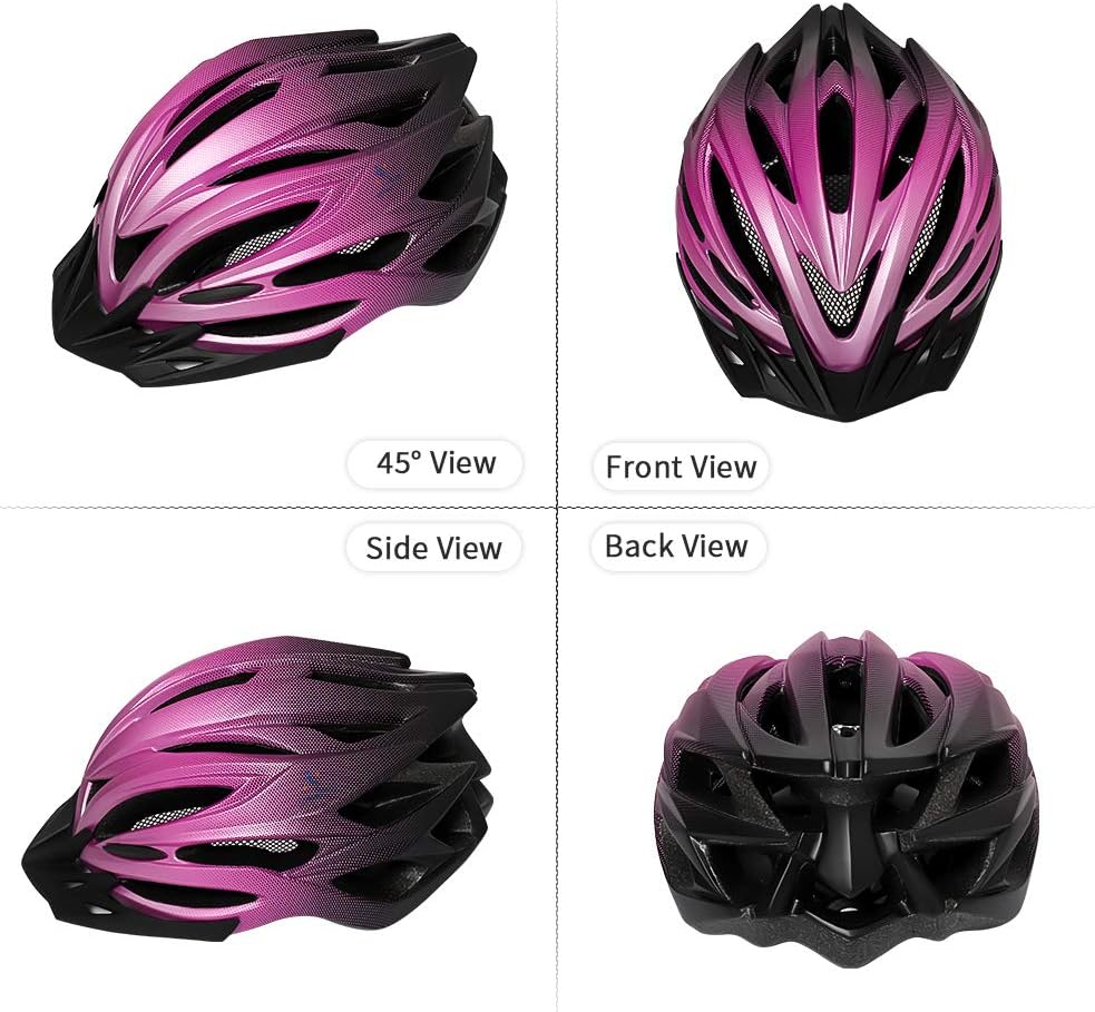 ioutdoor Premium Fahrradhelm, CE CPSC Zertifikat, Radhelm mit Abnehmbarer Sonnenblende und Insektenn