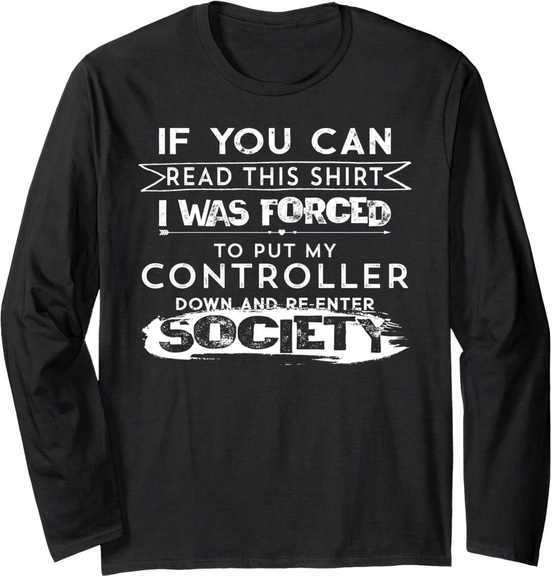 Video Game Developer Daddy Gaming Funny Gamer Dad Geek Gift Langarmshirt