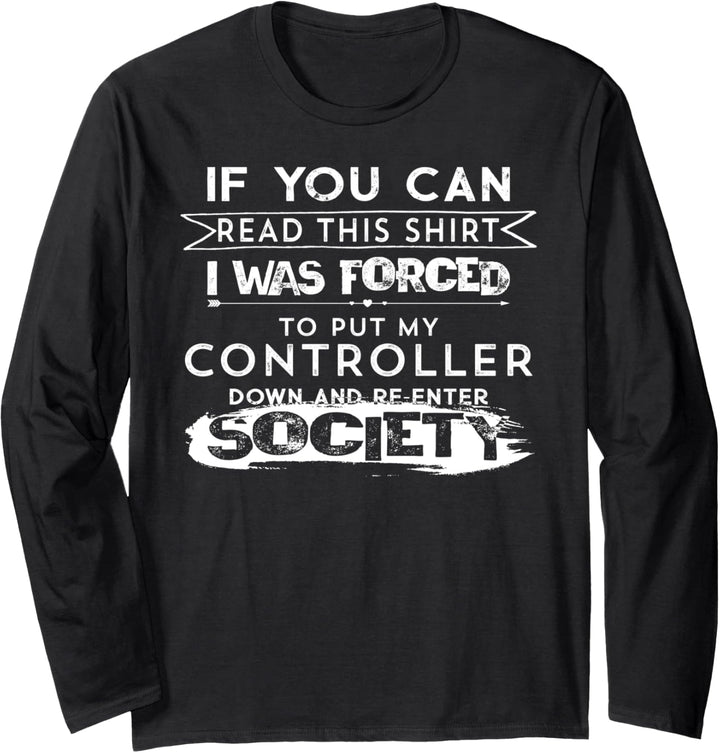 Video Game Developer Daddy Gaming Funny Gamer Dad Geek Gift Langarmshirt