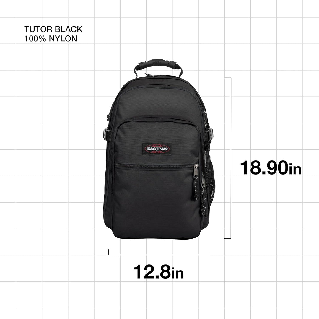 EASTPAK Tutor Rucksack, Schwarz (Schwarz) & Cory Rucksack Regenschutz, Schwarz (Black)