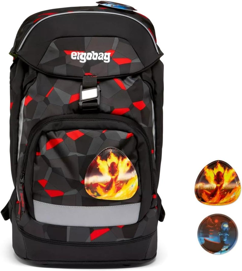 ergobag Jugend Unisex Prime Taekbeardo Rucksack, Mehrfarbig (Mehrfarbig), Einheitsgrösse