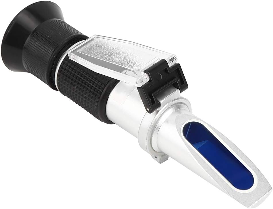 Brix-Refraktometer zur Messung von Zucker, 0-50% Brix-Refraktometer Brix-Refraktometer mit ATC, trag