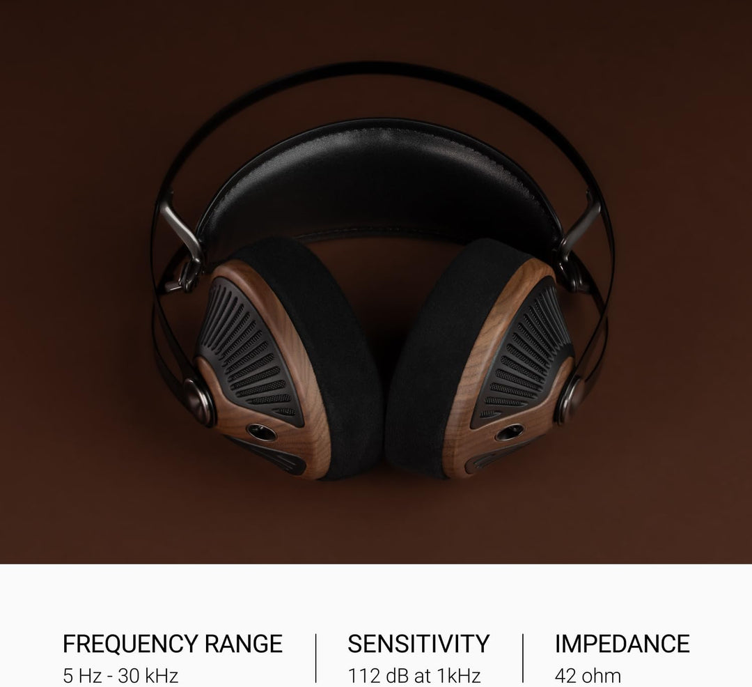 MEZE AUDIO 105 Silva Kabelgebundene Over-the-Ear-Kopfhörer, leicht, audiophil, offene Rückseite, 50