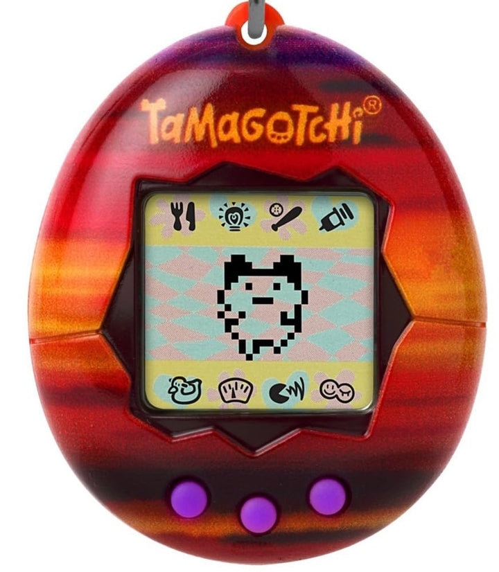 TAMAGOTCHI 42865 Original, Sonnenuntergang, füttern, pflegen, grossziehen, virtuelles Haustier mit K