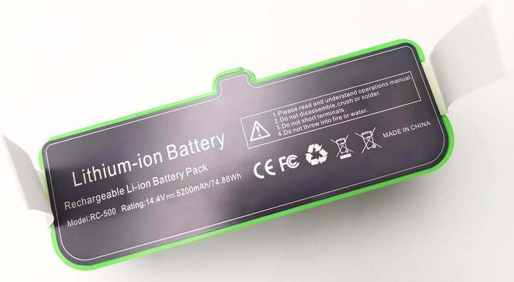 Ersatzen akku 14.8V 5200mAh für iRobot Roomba 500 900 800 700 600 / Roomba 960 980 981 966 965, 896