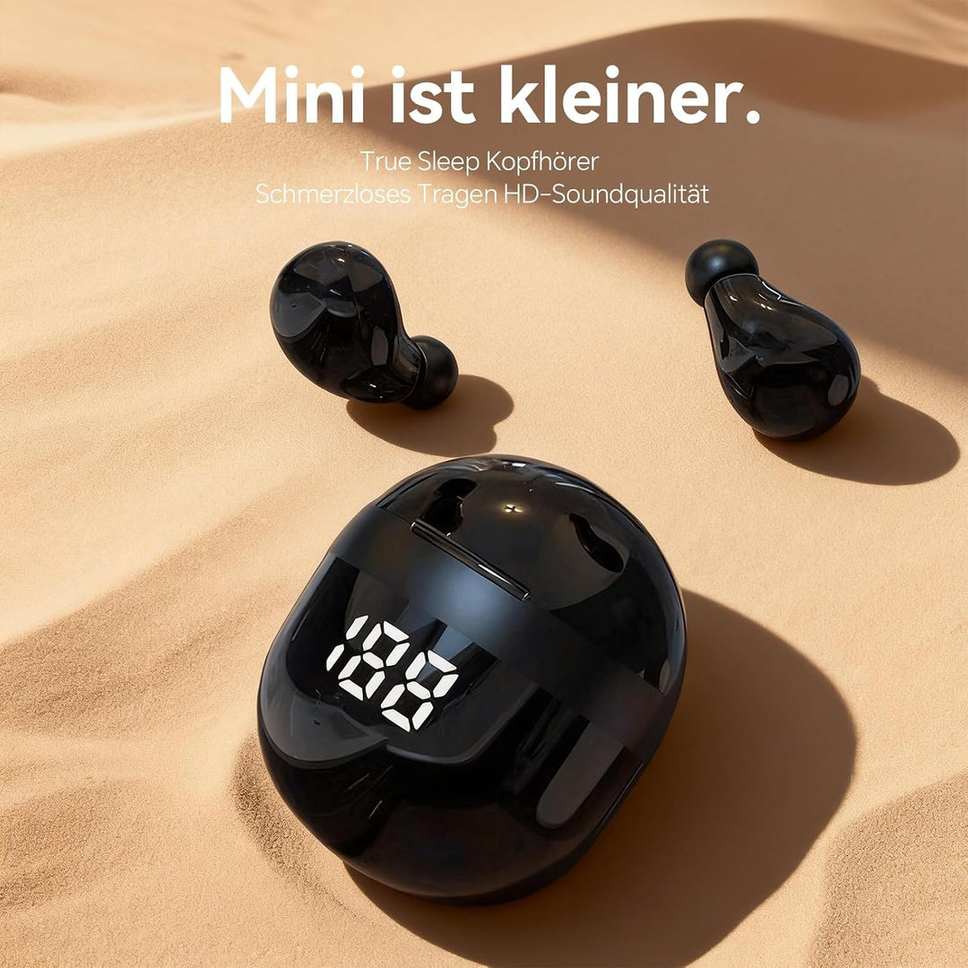 Mini unsichtbare Kopfhörer Bluetooth kabellos in Ear kleinste drahtlose schnurlose Ohrhörer Wireless