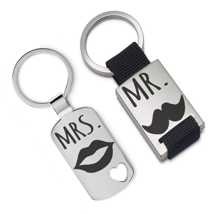 Lieblingsmensch Schlüsselanhänger Set - Mr. & Mrs.