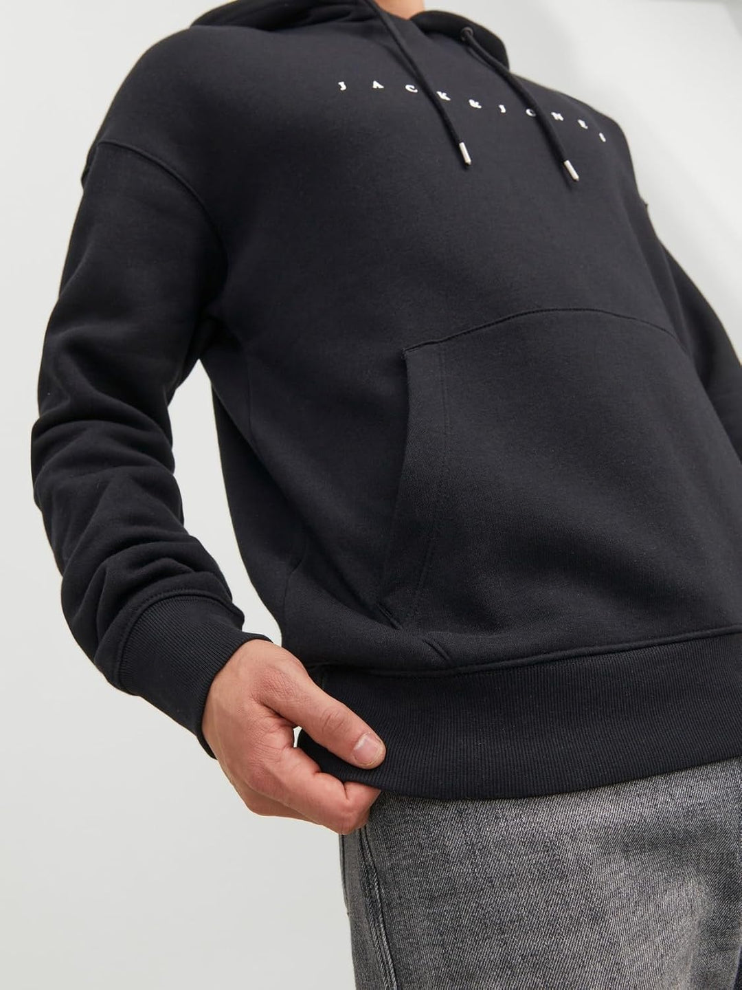 JACK &amp; JONES Herren Hoodie Kapuzenpullover JJESTAR JJ Sweat Hood - Relaxed Fit XS Cocoa, XS Cocoa