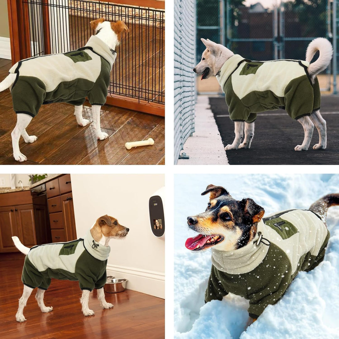Hundeweste Winter, Pullover Hund Mittelgross Hundewinterjacke Winter Hundeoverall Hundewinterkleidun
