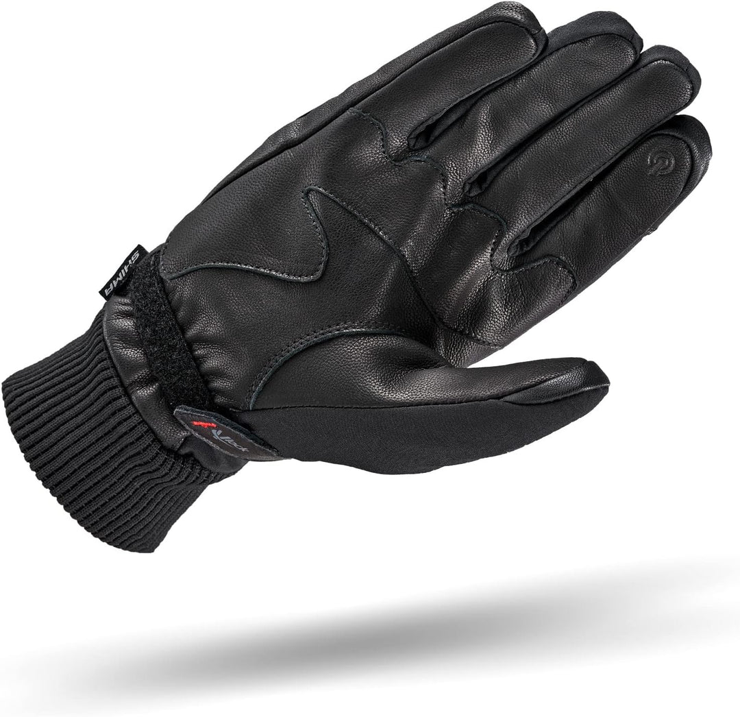 SHIMA Oslo Motorradhandschuhe Damen Herren - Ganzjährig wasserdichte Touchscreen mit Protektor L Sch