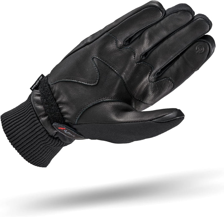 SHIMA Oslo Motorradhandschuhe Damen Herren - Ganzjährig wasserdichte Touchscreen mit Protektor L Sch