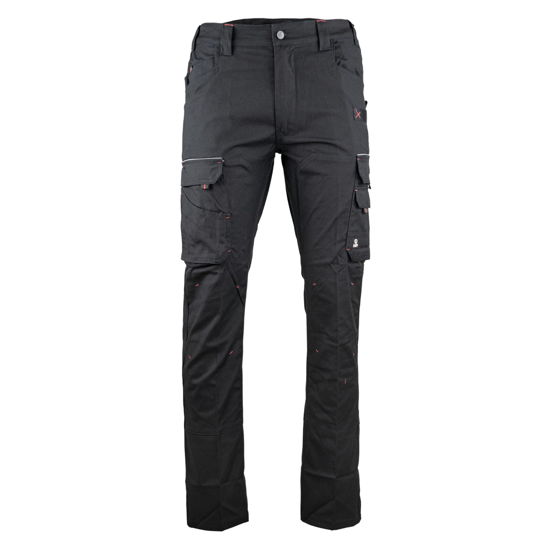 LMA Workwear 1425 BASALTE Stretch Hose, Grösse 44, Schwarz 44 Schwarz, 44 Schwarz