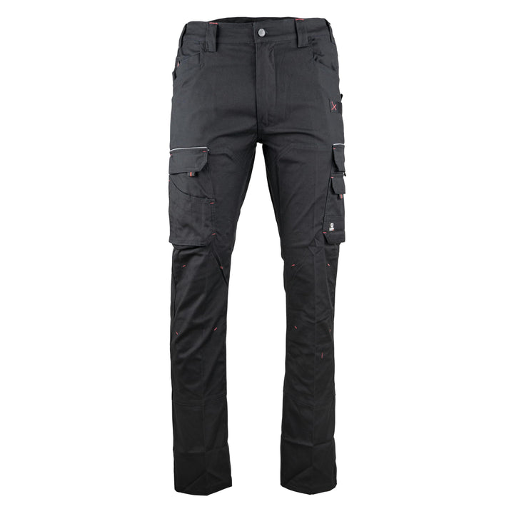 LMA Workwear 1425 BASALTE Stretch Hose, Grösse 44, Schwarz 44 Schwarz, 44 Schwarz