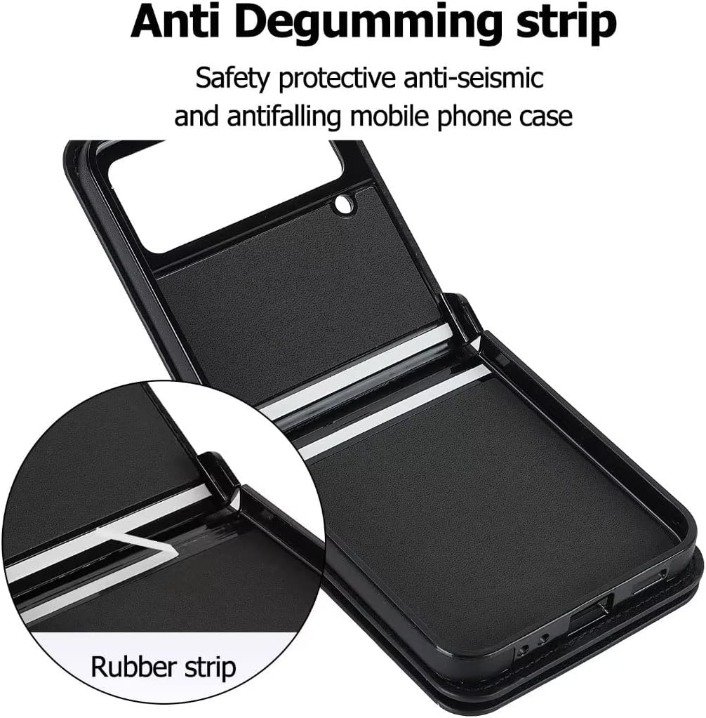 XIMAND Für Samsung Galaxy Z Flip 4 Diamant Handgelenkschlaufe Handyhülle Diamant Diamant Diamant Han