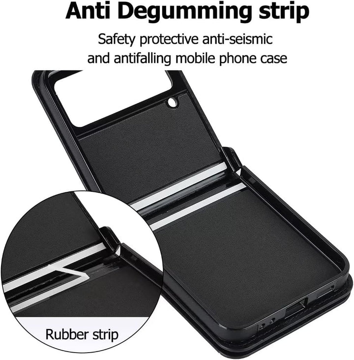 XIMAND Für Samsung Galaxy Z Flip 4 Diamant Handgelenkschlaufe Handyhülle Diamant Diamant Diamant Han