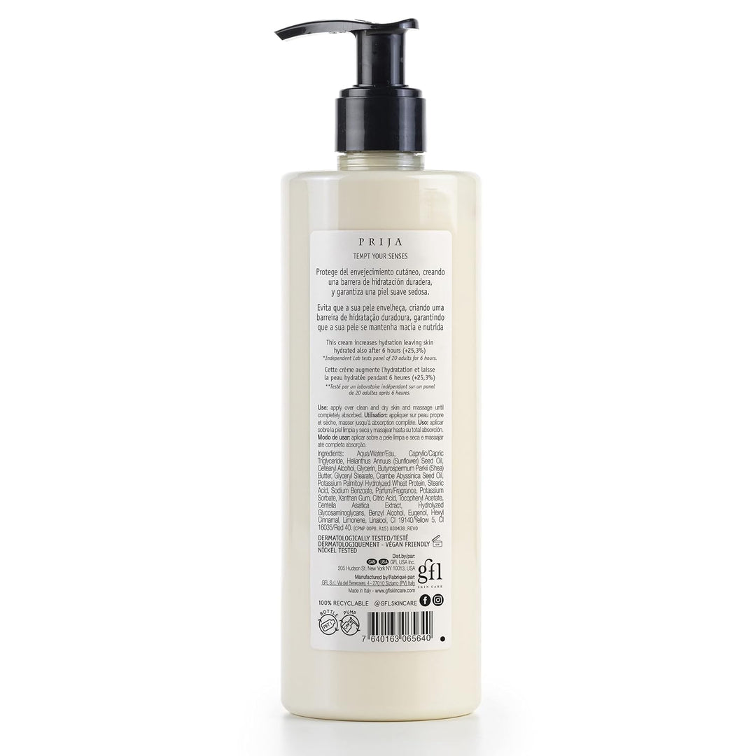PRIJA Feuchtigkeitsspendende Hand- und Körpercreme mit Vitamin E 2x380ml 2x380ml Körpercreme
