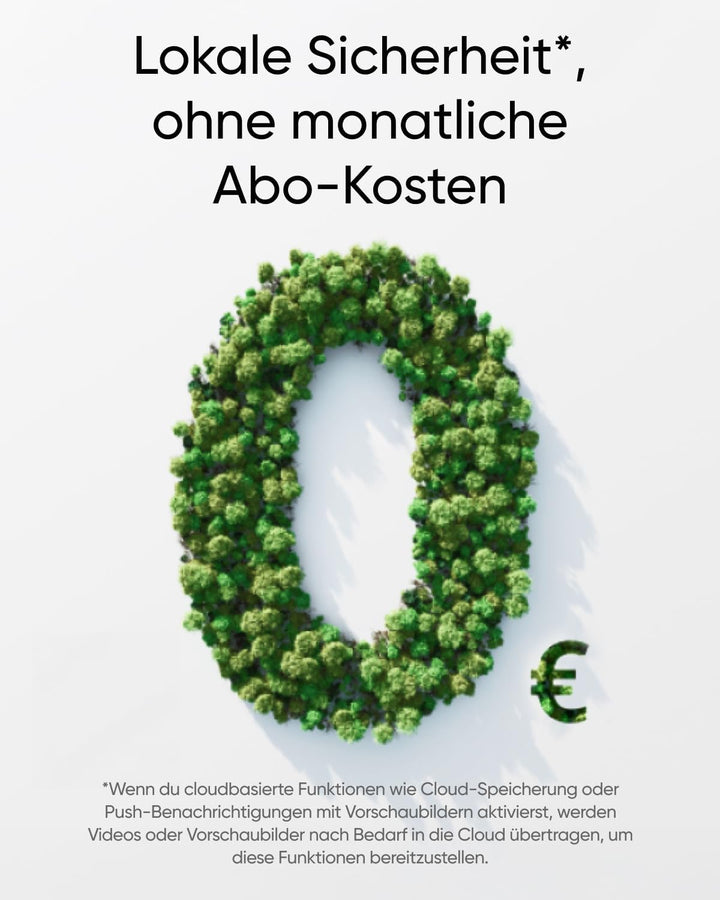 eufy Flutlichtkamera E30, Aussen-Sicherheitskamera, 360° Schwenken & Neigen, KI-Erkennung & Verfolgu