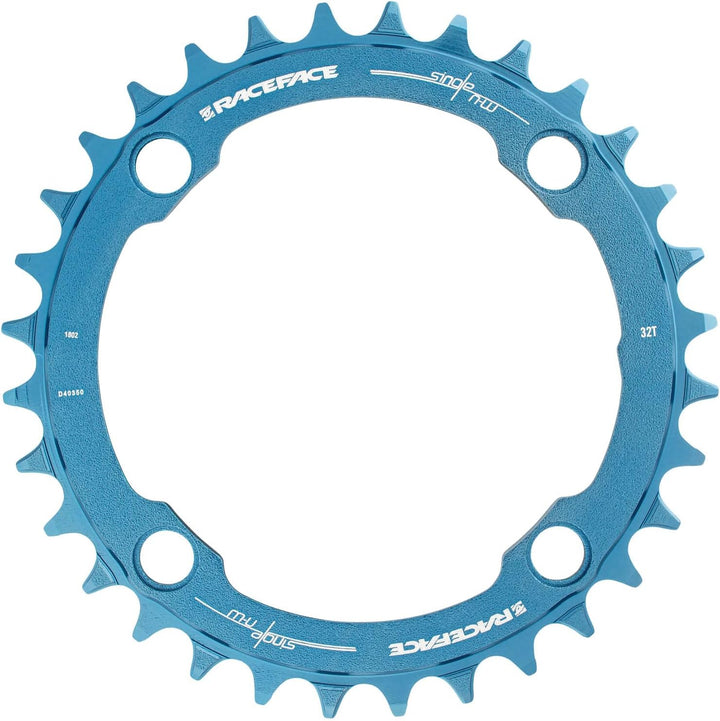 Race Face Blue schmal breit MTB Kettenblatt Einzhel, Einzhel