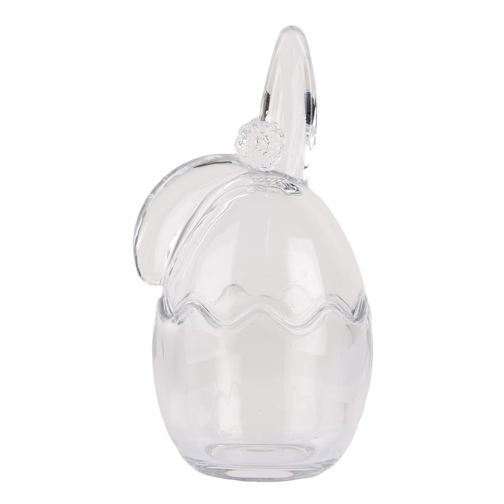Clayre & Eef Glastopf Ei 9x8x17 cm Transparant Glas