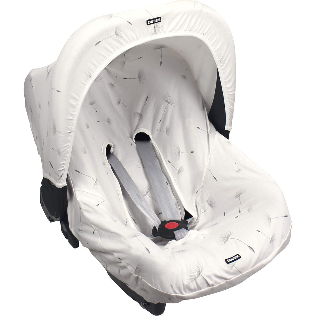 Original Dooky Seat Cover Schonbezug Dandelion für Babyschale Universalgrösse geeignet für 3 und 5 P