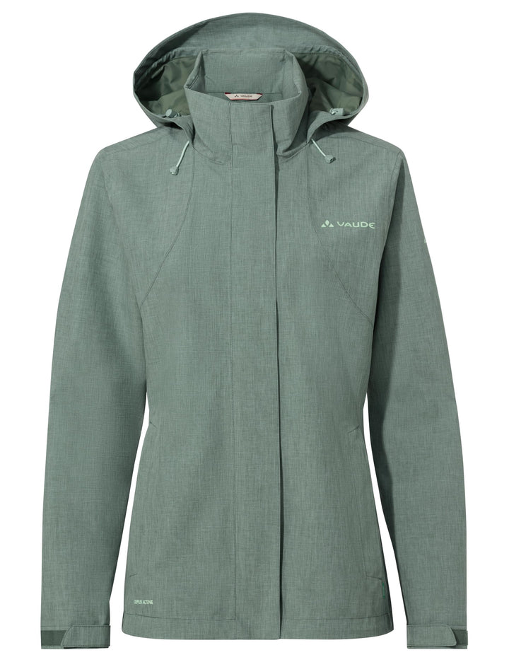 VAUDE Regenjacke - Rosemoor Jacket II, Regenjacke Damen wasserdicht und atmungsaktiv, funktionale 2-