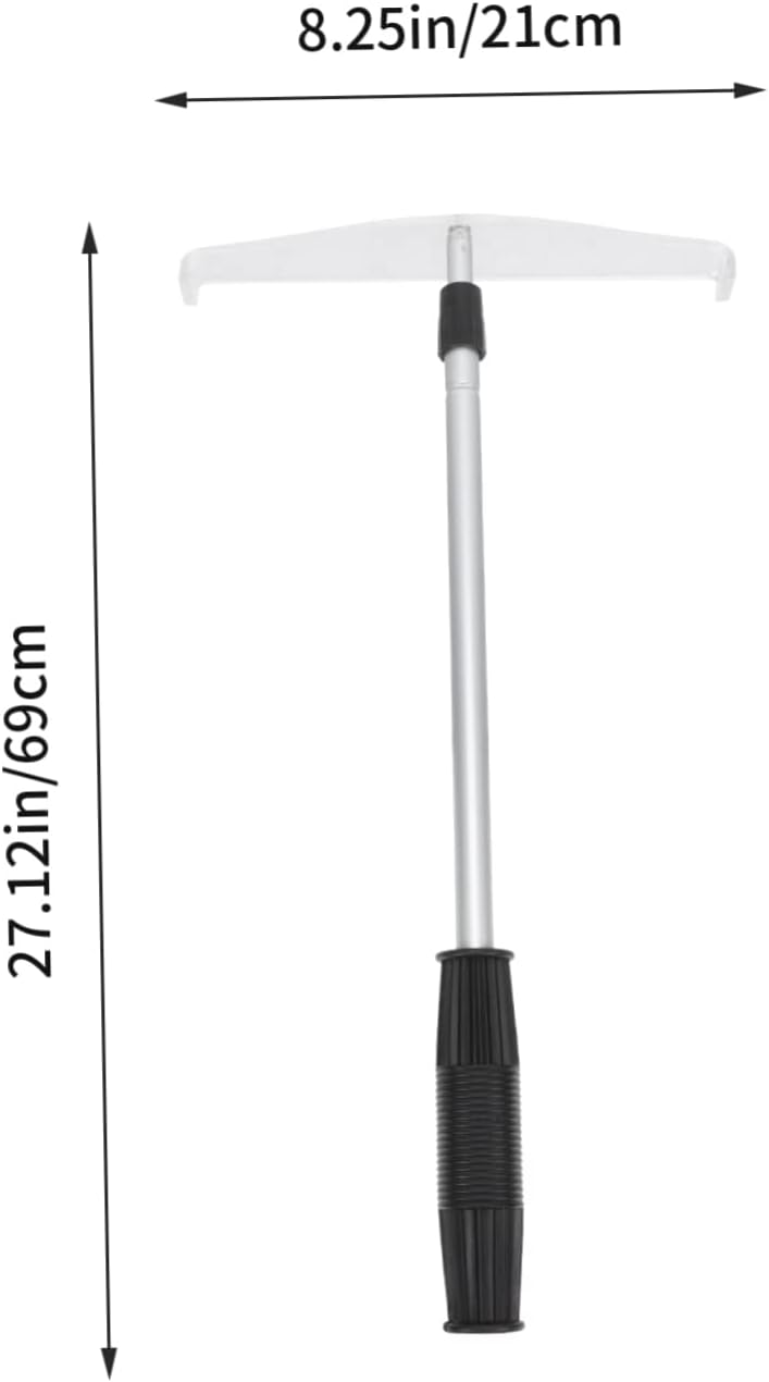 HEMOTON Teleskop Chip Rechen Pokerchip Rechen Späneauffangstab Aus Kunststoff Praktisch Für Pokerspi