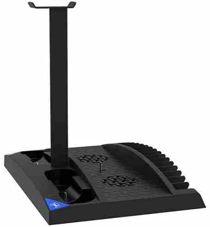 ipega 6 in 1 Standfuss Halterung für PS5 Konsole Controller Game Kopfhörer Belüftung