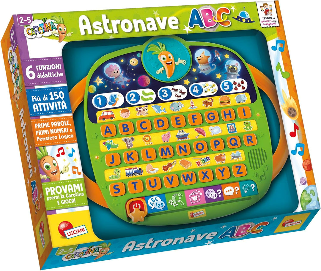 Liscianigiochi 95063 Carotin Astronave ABC, Nicht