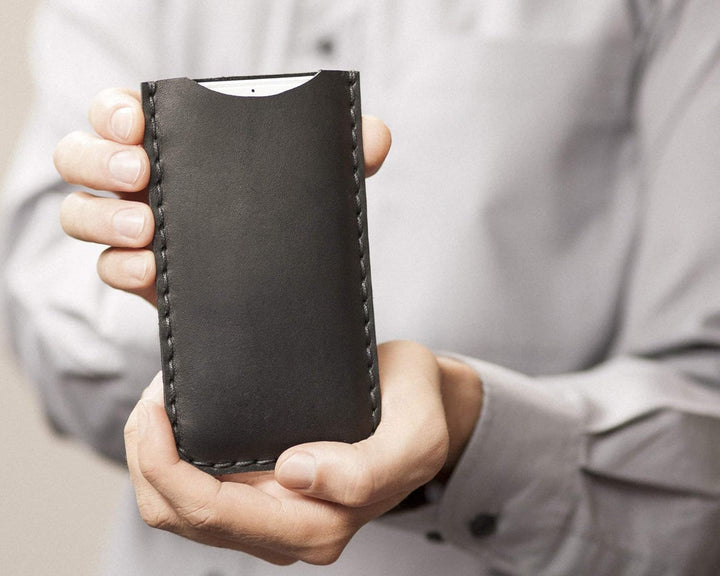 Schwarze Tasche für iPhone SE 2020, 8, 7, 6s, 6